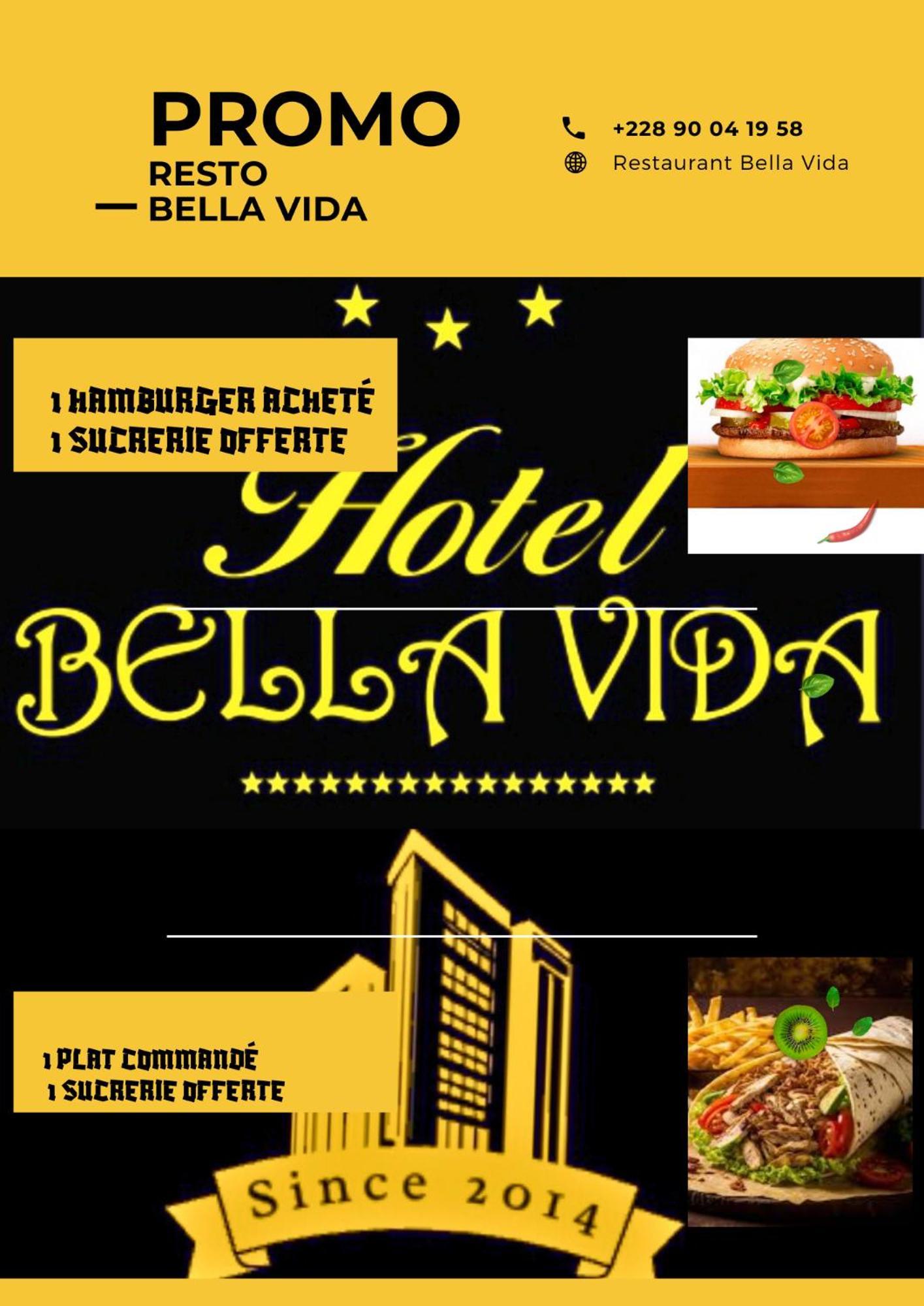 Hotel Bella Vida Lome Ngoại thất bức ảnh